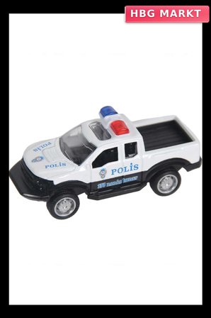 Mey İthalat® Çek Bırak Metal Polis Pickup Aracı