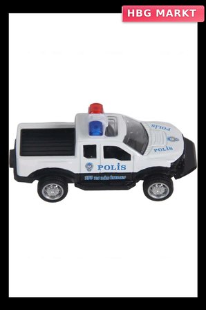 Mey İthalat® Çek Bırak Metal Polis Pickup Aracı