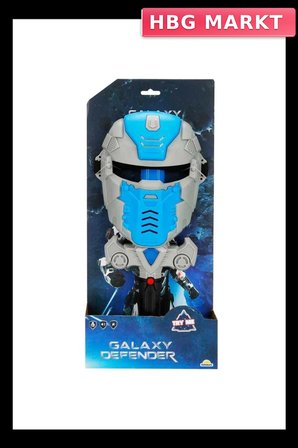 Mey İthalat® 3967 Galaxy Defender Sesli ve Işıklı Maskeli Işın Kılıcı Seti -