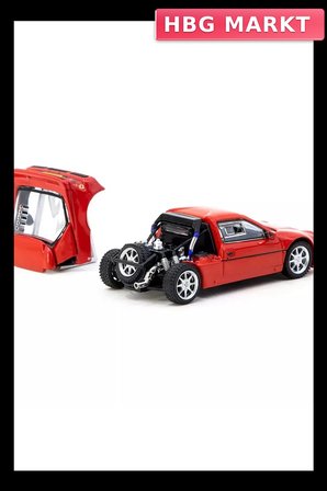 Mey İthalat®  Works 1/64 Ford RS200 Red