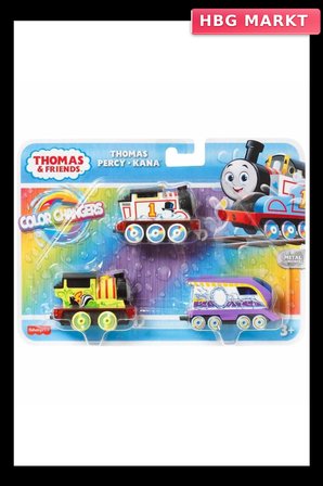Mey İthalat® Thomas ve Arkadaşları Renk Değiştiren Küçük Trenler 3'lü Paket