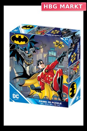 Mey İthalat® Prime 3D - Batman ve Robin 300 Parça Yetişkin Puzzle 32710