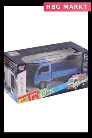 Mey İthalat® 3688-G148A Şarjlı Kumandalı Duman Atan Kamyon