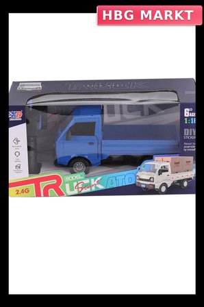 Mey İthalat® 3688-G148A Şarjlı Kumandalı Duman Atan Kamyon