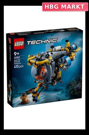 Mey İthalat® 42201  Technic Derin Deniz Araştırma Denizaltısı 413 parça +9 yaş