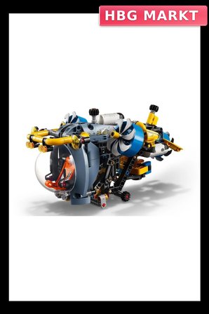 Mey İthalat® 42201  Technic Derin Deniz Araştırma Denizaltısı 413 parça +9 yaş