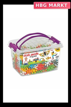 Mey İthalat® 01904 ÇİÇEK PUZZLE BOX (500PCS)