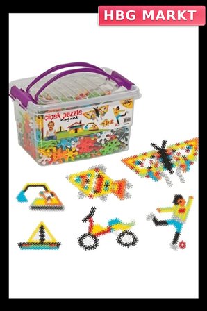 Mey İthalat® 01904 ÇİÇEK PUZZLE BOX (500PCS)