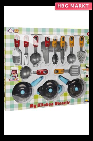 Mey İthalat® S00004681 MUTFAK GEREÇLERİ SETİ BYK KUTULU