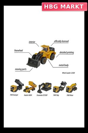 Mey İthalat® 8503100000 Volvo Construction Premium 6-t
