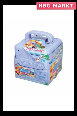 Mey İthalat® 31913 AquaBeads Mega Boncuk Çantası 3000 parça +4 yaş