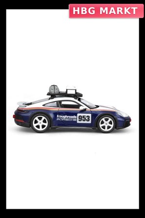 Mey İthalat® 28029 Burago 1:24 Porsche 911 Dakar Model Araba -
