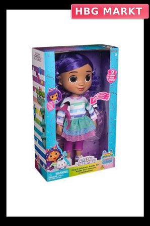 Mey İthalat® Gabby's Doll House Sesli Bebek Figür 33 cm