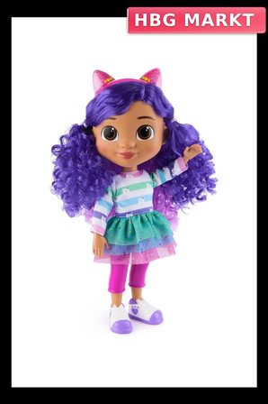 Mey İthalat® Gabby's Doll House Sesli Bebek Figür 33 cm