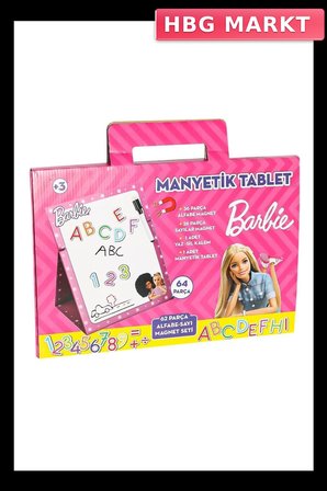 Mey İthalat® 2229 BARBİE MAGNETLİ SET 62 PARÇA