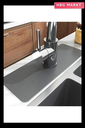 Su Emici Sihirli Lavabo Kenar Matı 38x13cm
