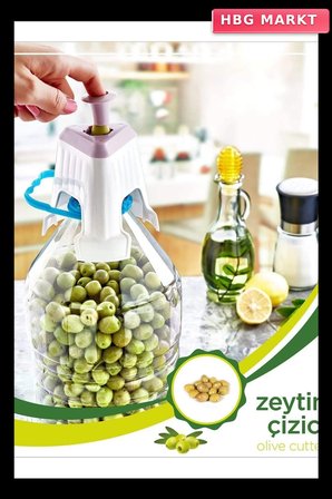 Kolay Zeytin Dilme Çizme Aparatı Pratik Zeytin Çizici Alet