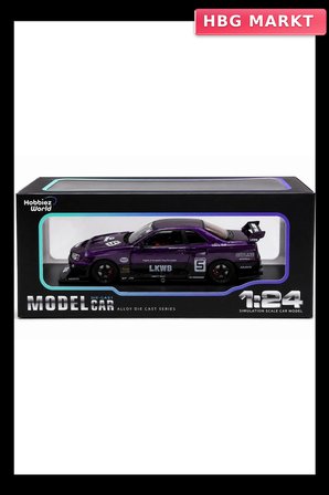 1/24 R34 Modified Edition Model Araba Koleksiyonluk Oyuncak