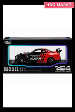 1/24 R34 Modified Edition Model Araba Koleksiyonluk Oyuncak