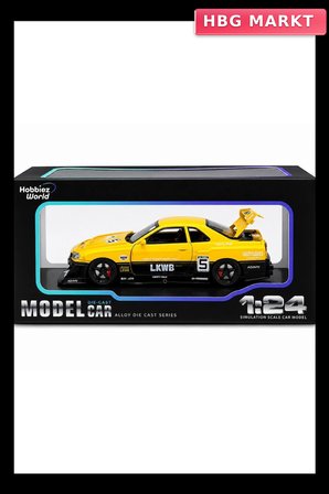 1/24 R34 Modified Edition Model Araba Koleksiyonluk Oyuncak
