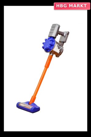 Mey İthalat® Vacuum Cleaner Pilli Kablosuz Oyuncak Dikey Standlı Elektrik Süpürgesi