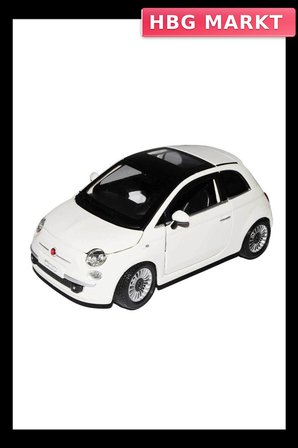 1:24 Fiat 500 2007 Model Diecast Araba Koleksiyonluk