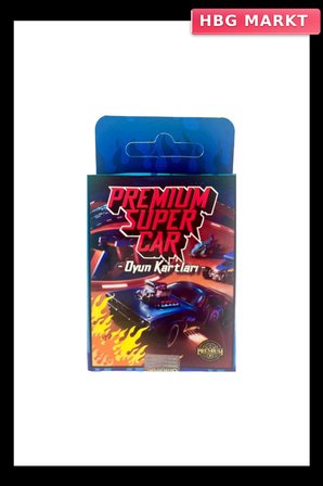 Mey İthalat® Premium Arabalar Oyun Kartları