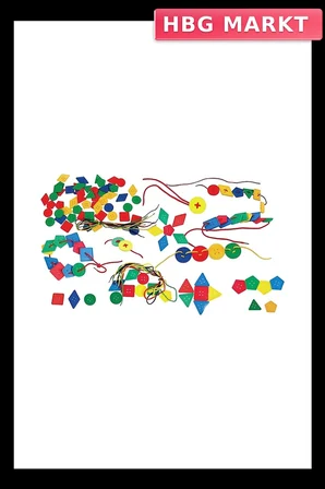 Mey İthalat®  İpli Geometrik Düğmeler 96 Parça