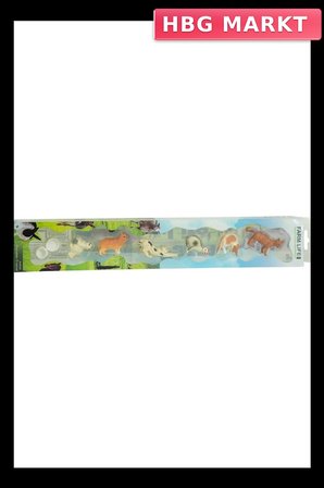 Mey İthalat® KZ956-031F KEDİ ARKDŞ.FİGÜR SET KUTULU 6PCS 2M-TÜL