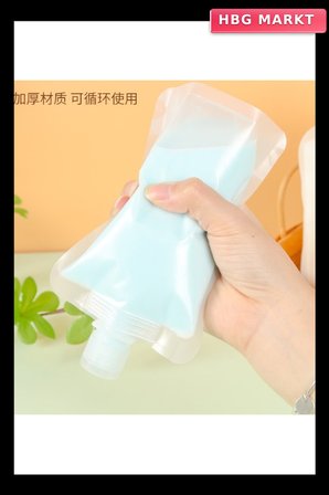 3 Adet 100ml Krem Şampuan Kabı Tekrar Kullanılabilir Set