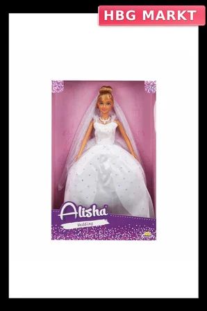 Gelinlikli Manken Bebek 29 cm Eğitici Oyuncak