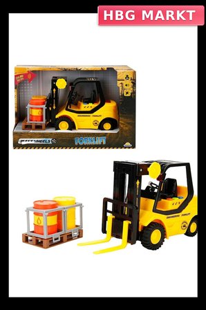 Mey İthalat® Sesli ve Işıklı Forklift 24 cm 1 Adet Fiyatıdır