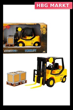 Mey İthalat® Sesli ve Işıklı Forklift 24 cm 1 Adet Fiyatıdır