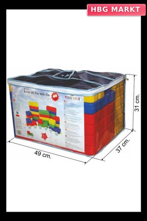 Mey İthalat® Arabalı Tuğla 40 Parça