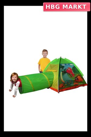 Mey İthalat® İglo Dinazor Tünelli Çadır 170x112x94 cm