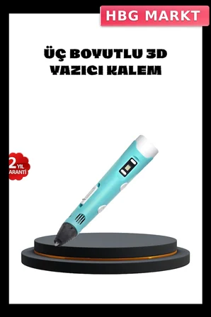 Mey İthalat® 3D Yazıcı Kalem FDM Teknolojili ve ABS PLA Filament Uyumlu