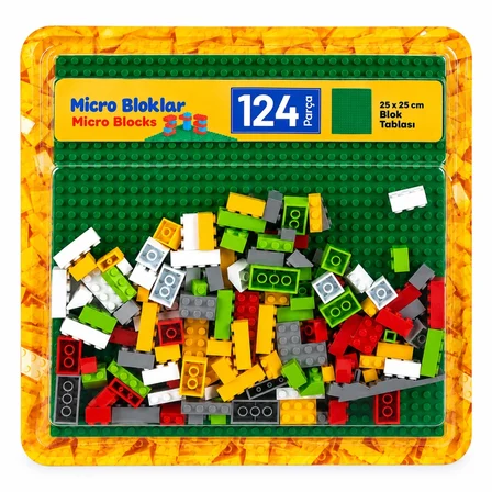 Mey İthalat® 31292 MİKRO BLOKLAR 124 PARÇA
