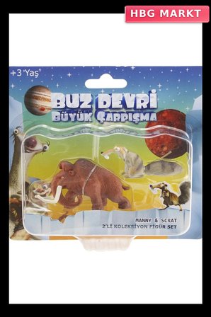 Mey İthalat® Ice Age - Buz Devri 5 Büyük Çarpışma Figür