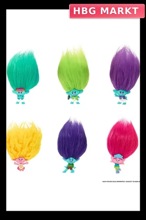 Mey İthalat® HPB53 Çantaya Takılabilen Şaç Figürleri