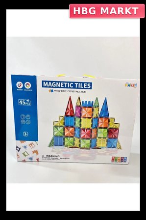 Magnet Yıldız Elmas Seri Bloklar 45 Parça Eğitici Oyuncak