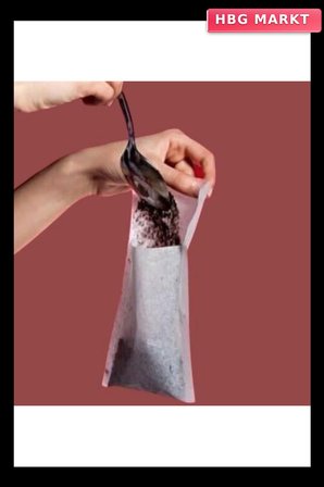 26 Adet Pratik Kullan At Çay, Bitki Çayı, Filtre Kahve Demleme Poşeti Süzge