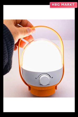 34 LED Kamp Lambası Fener USB Şarjlı Ayarlanabilir Işık 4.8W 2400mAh ST-566