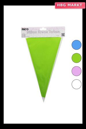 Silikon 30cm Tekli Krema Sıkma Torbası