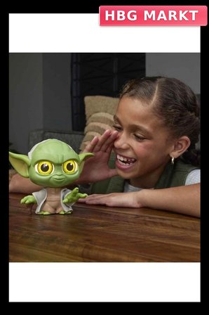 Sesli ve Işıklı Yoda Figürü 15cm Eğitici Oyuncak