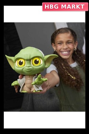 Sesli ve Işıklı Yoda Figürü 15cm Eğitici Oyuncak
