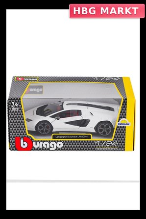 Mey İthalat® 1021102 Burago Lamborghini Countach LPI 800-4 1:24 -