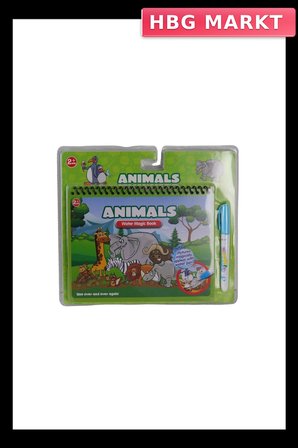 Eğitici Sihirli Boyama Kitabı 6'lı Paket Çocuklar İçin