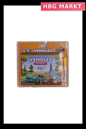 Eğitici Sihirli Boyama Kitabı 6'lı Paket Çocuklar İçin