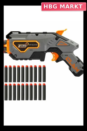 Mey İthalat®  4576ZappToys20liSüngerDartAtanSilah28cm