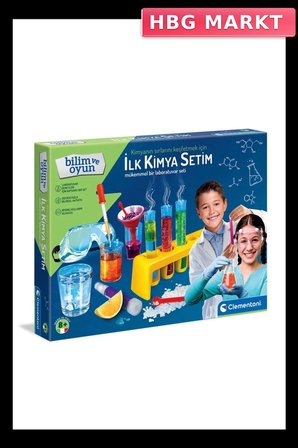 Mey İthalat® 64228 İlk Kimya Setim - Bilim ve Oyun +8 yaş